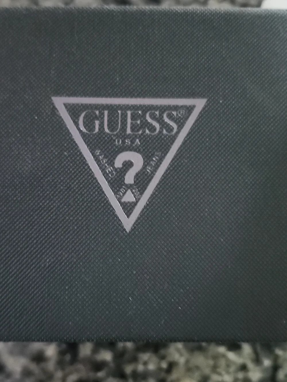 NIB GUESS Chronograph Swarovski Crystal Bezel Aqua Green Strap-